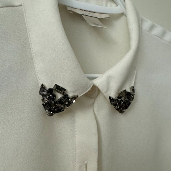 Loft Petites Sleeveless Button Up Polo - Picture 3 of 5